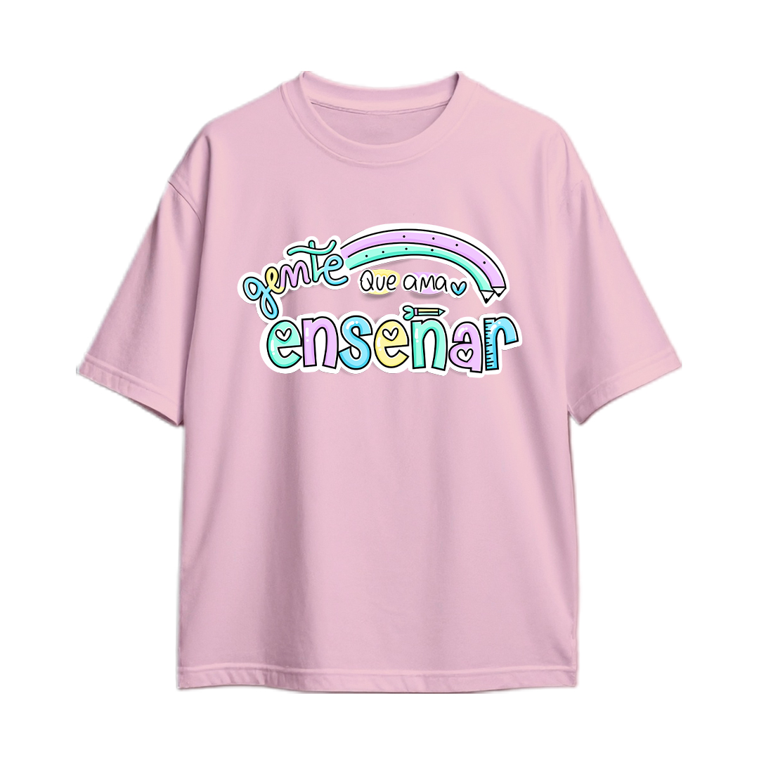 Shirt Gente Que Ama Enseñar